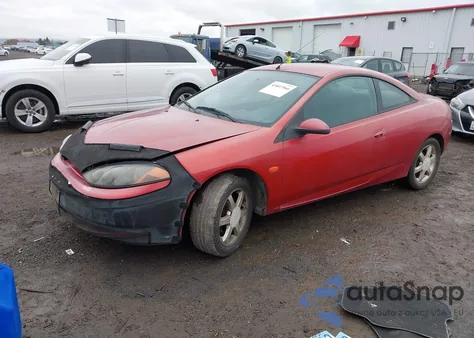 1999 Mercury Cougar V6 z USA, uszkodzony, nr VIN 1ZWFT61L6X5620547